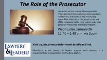 Role of the Prosecutor