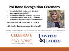 pro bono celebration